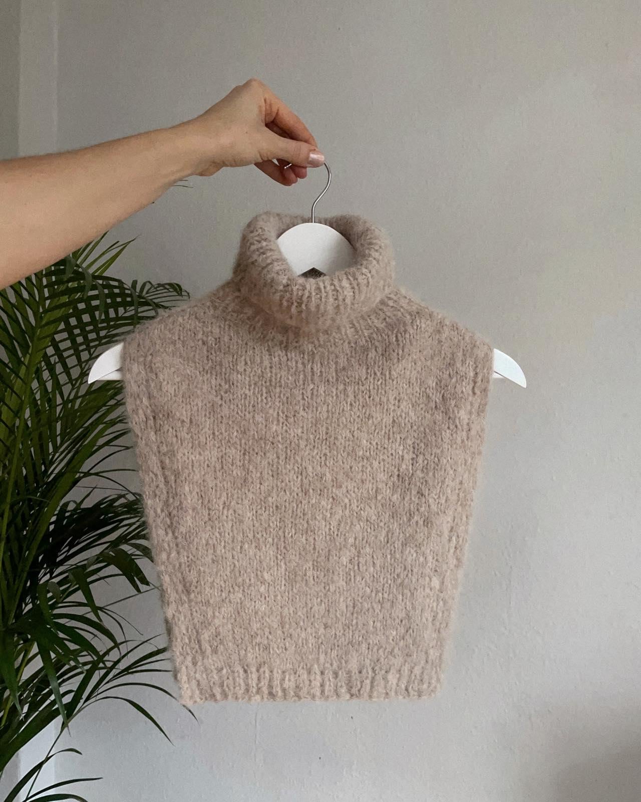 English Pattern, Neck Warmer Pattern, Turtle Neck Knitting Pattern, Alpaka Neck warmer, Modern Knitting Pattern