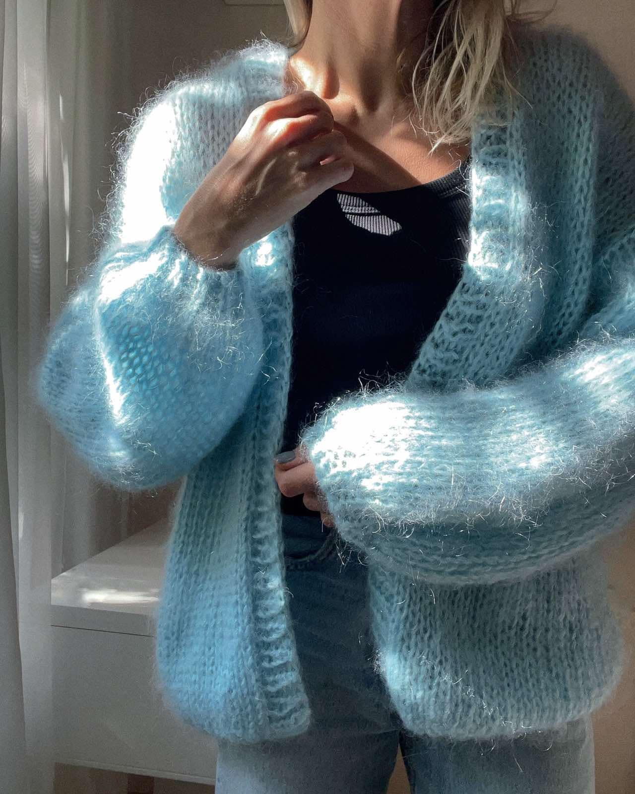 English Pattern, Knitting Pattern Mohair Cardigan, Wedding English Pattern, Knitting Pattern Mohair Cardigan, Wedding