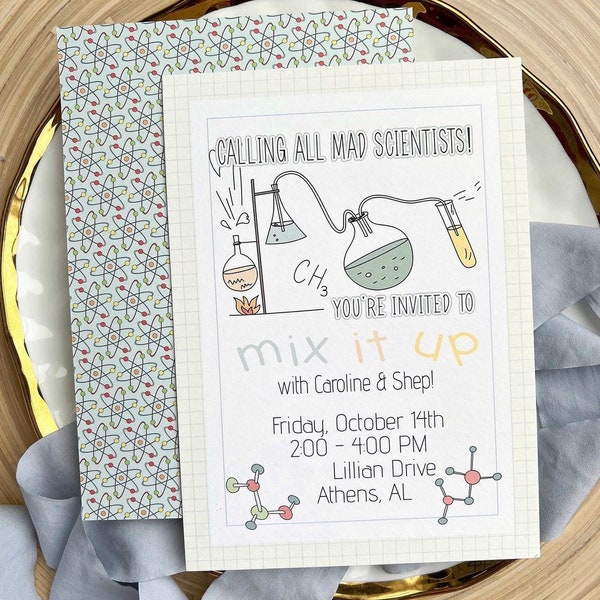 Mad Scientist Party - Etsy