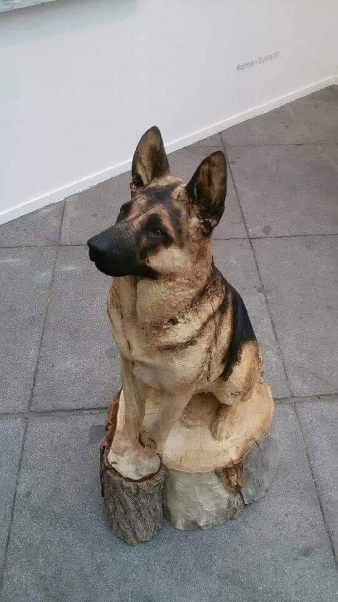 Dog ,wooden Dog Statue, Handcraft, Wood Carved,toys, Ornament, Home