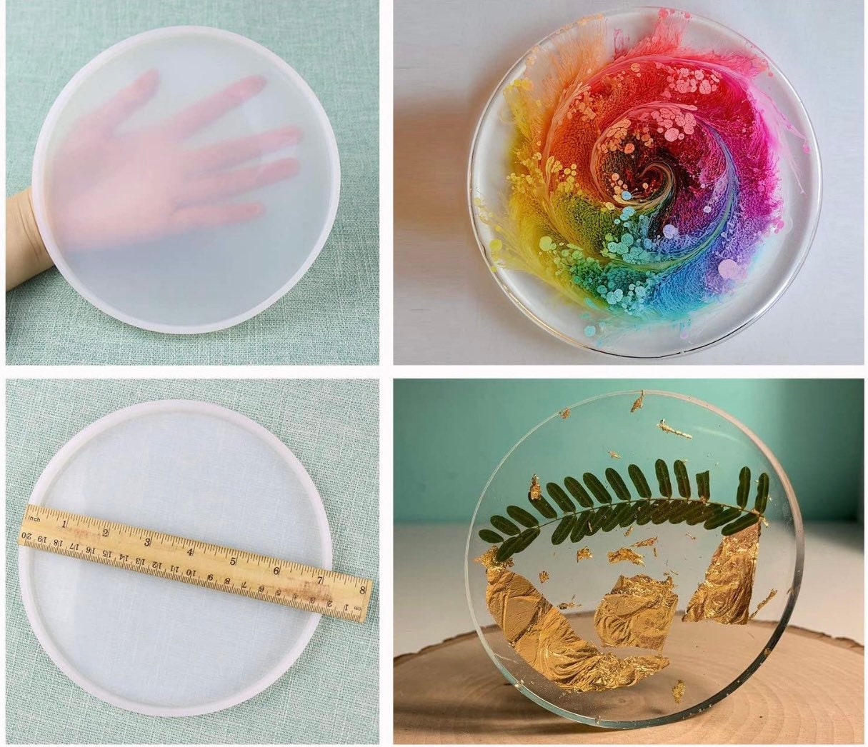 Handmade Keepsake Resin Memorial Piece Handmade Gift Etsy