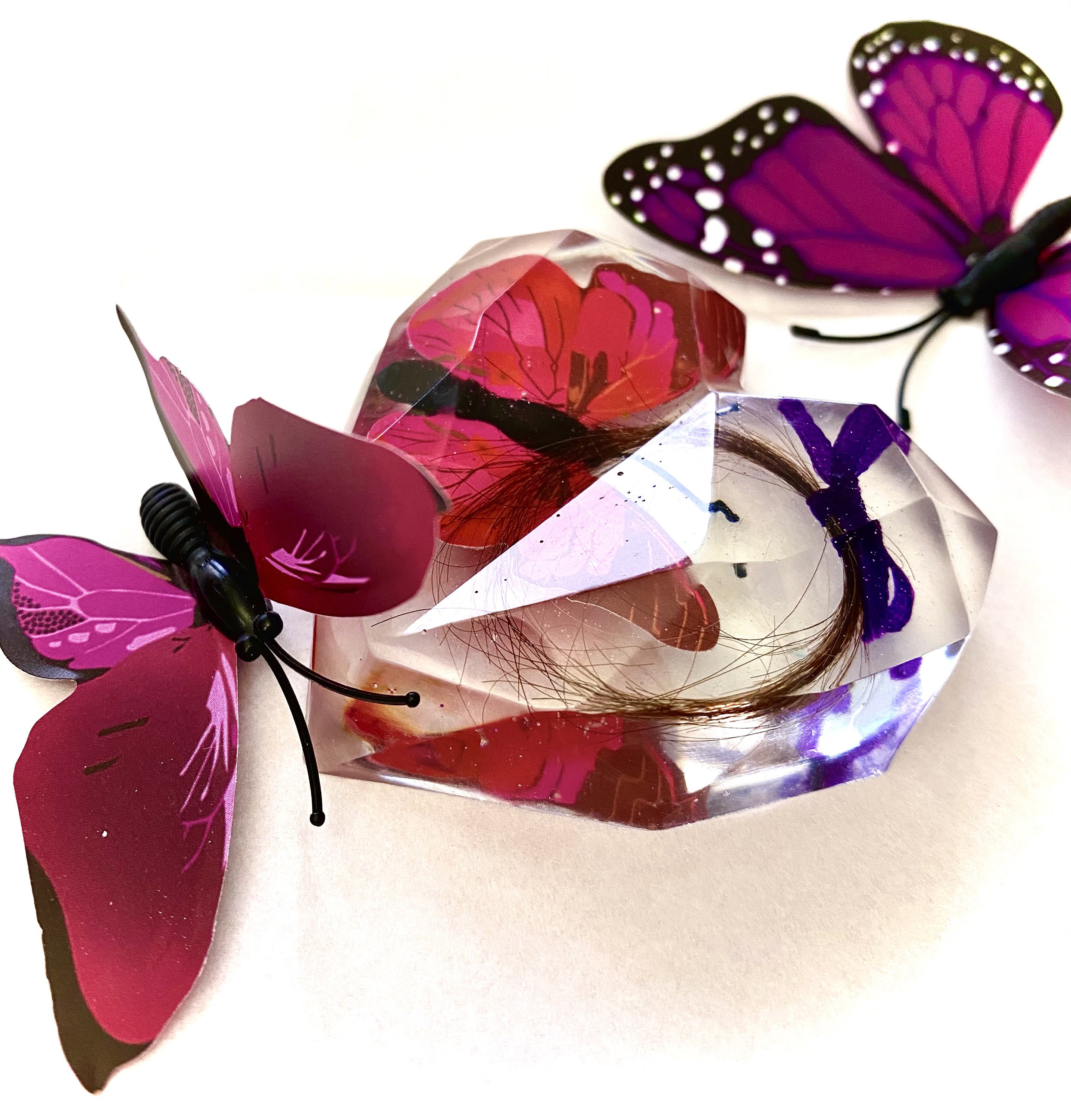 Handmade Keepsake Resin Memorial Piece Handmade Gift Etsy