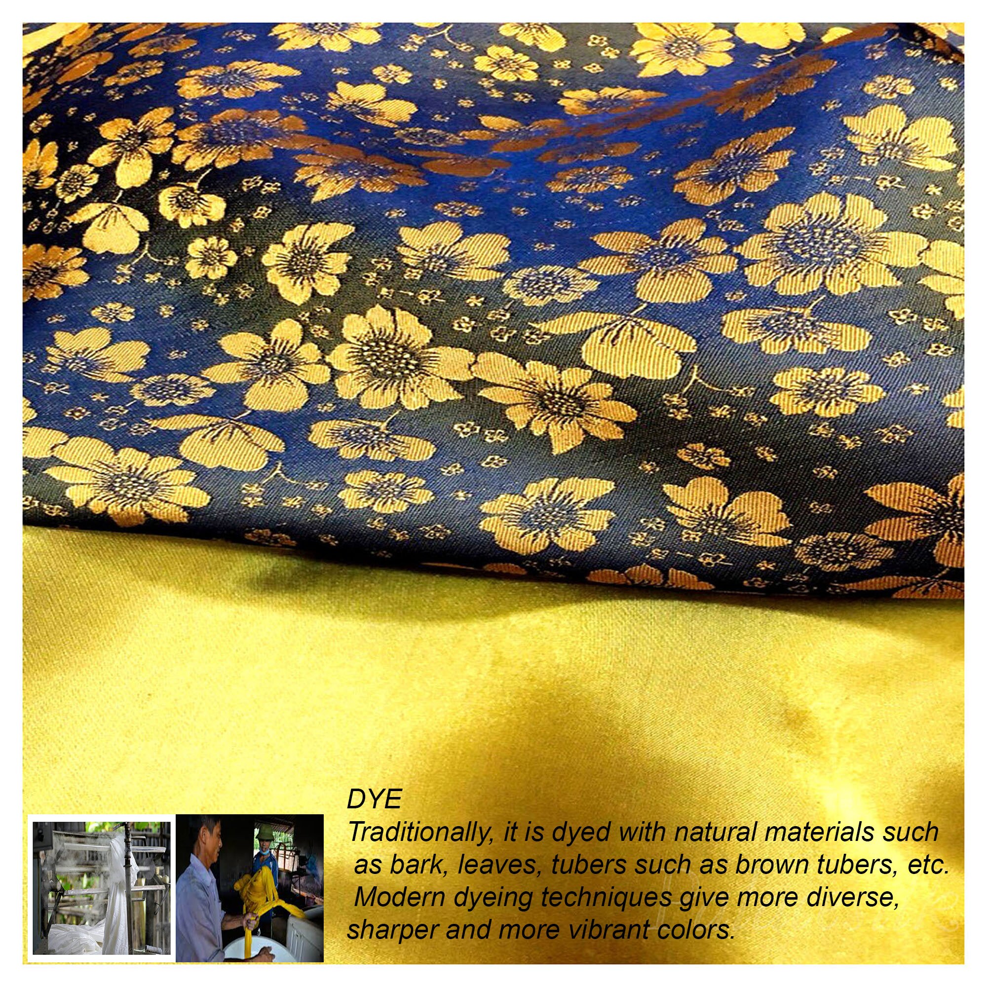 Pure mulberry silk fabric by the yard/Natural silk Etsy