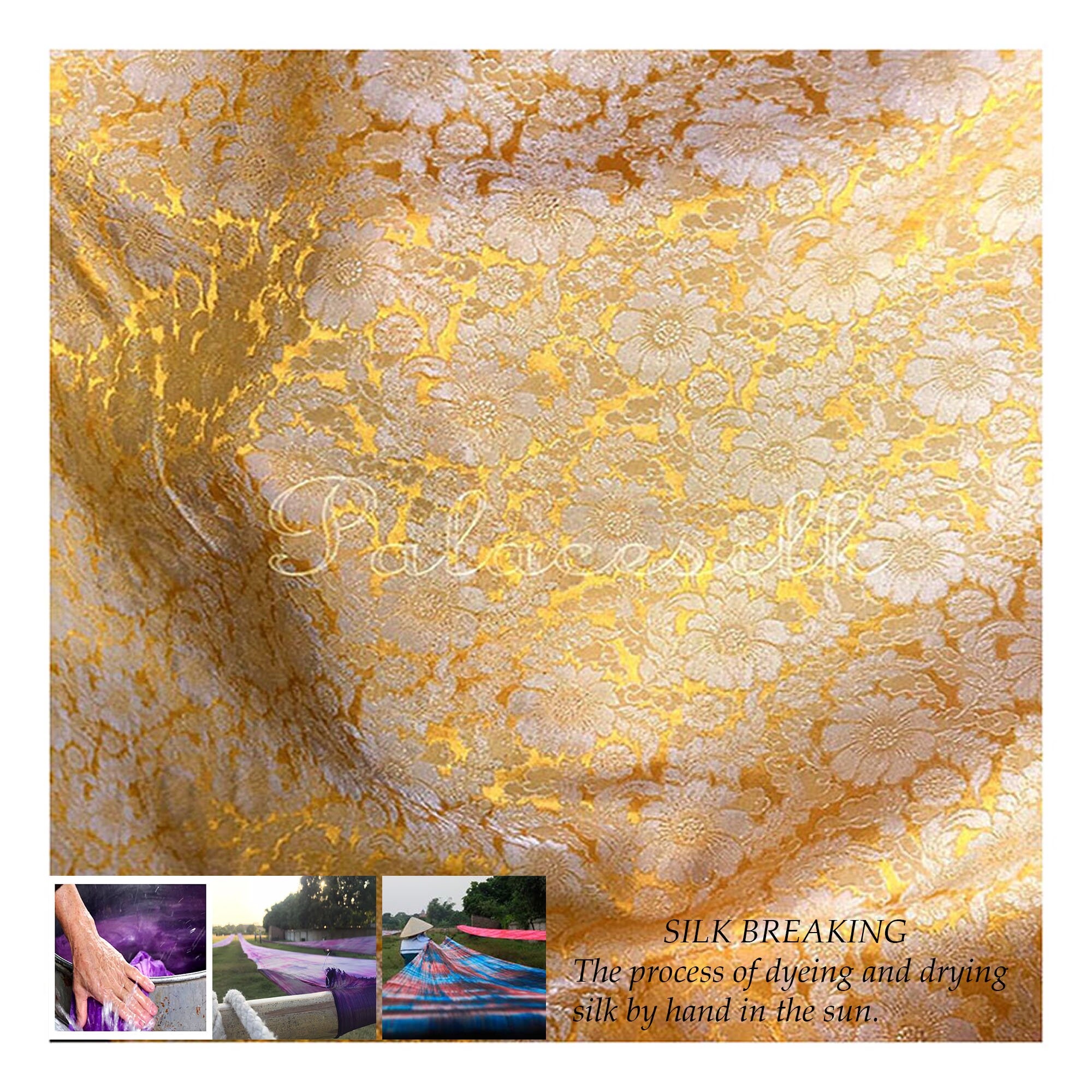 SILK FABRIC 100 Pure Mulberry Silk/Vietnamese handmade Etsy