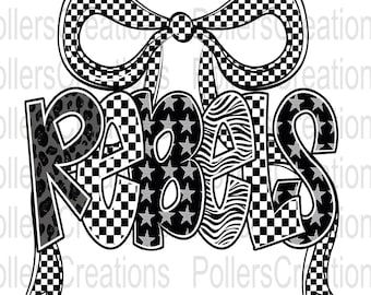 Rebels Mascot Png, Coquette School Spirit Sublimation, Checkered Leopard Game day Teacher Design