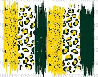 Gold Green Leopard Distressed Brush Stroke Png,Sublimation Designs Download,Background Png,Brush Stroke,Animal Print,Cheetah Background Png