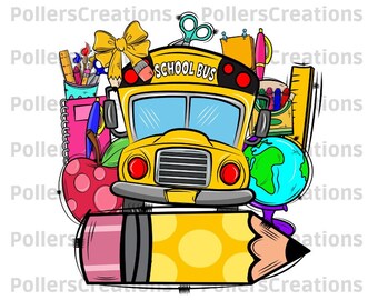 School Doodles Clipart,First Day Of School Png,School Supplies Png,Teacher,School Frame Png,Hand Drawn