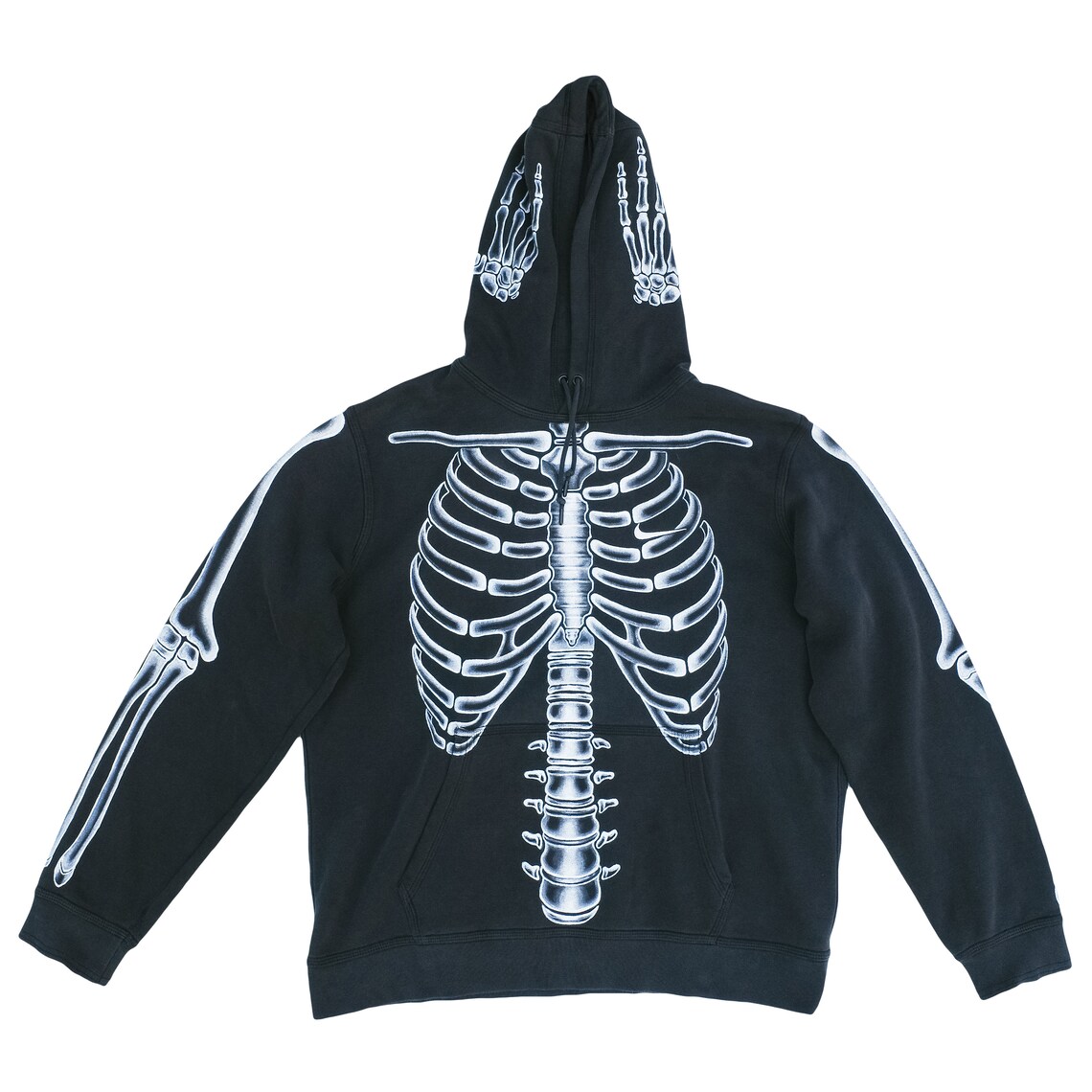 Sweat Ã  capuche Nike Custom Skeleton Paint Taille XL Sweat Ã  | Etsy