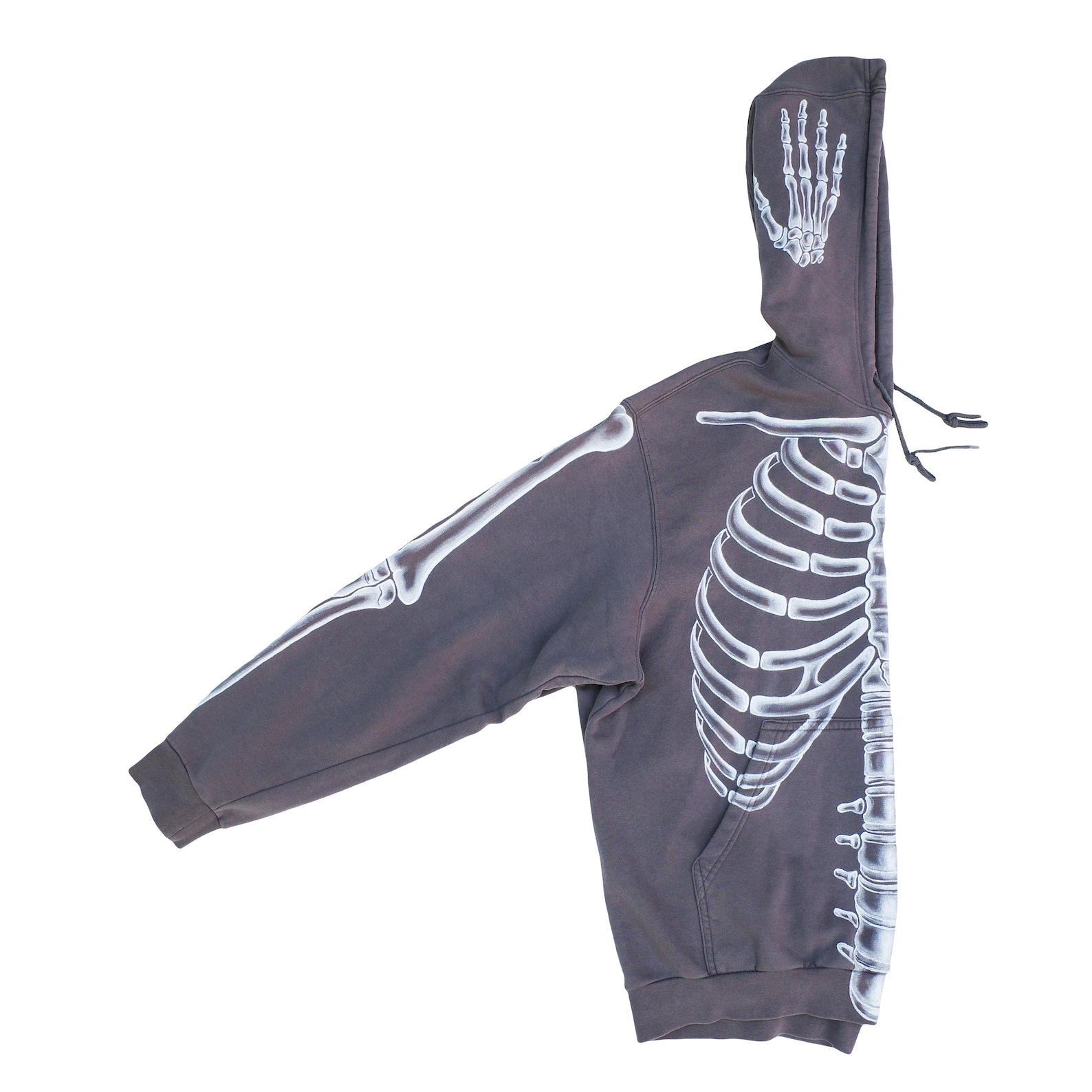 Nike Custom Skeleton Paint Hoodie Size L Nike Hoodie Mens | Etsy
