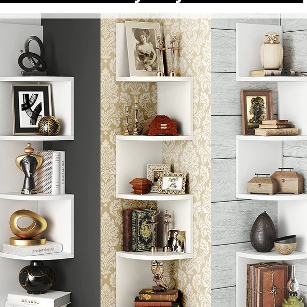 Corner Shelves Etsy