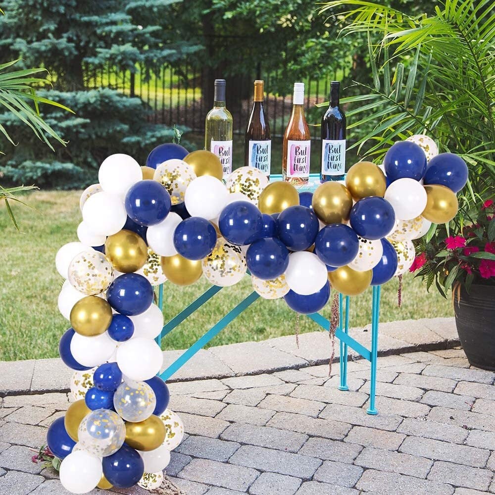 Blue Balloon Garland & Arch Kit 135pcs Party Decorations Etsy.de