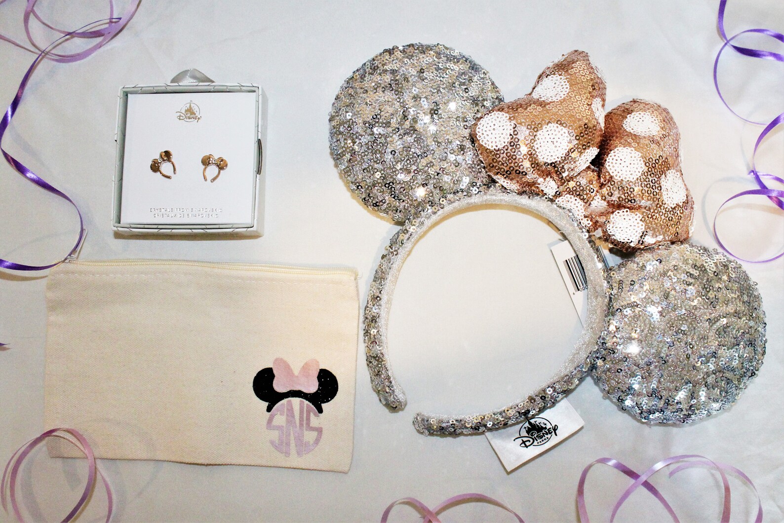 Personalized Disney Gift Box With Authentic Disney Ears Etsy