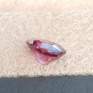 Natural Red Spinel, 0.80 / 6.95.2mm Oval Red Spinel / Ceylon Red Spinel / Natural Untreated / Loose Gemstone image 3