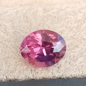 Natural Red Spinel, 0.80 / 6.95.2mm Oval Red Spinel / Ceylon Red Spinel / Natural Untreated / Loose Gemstone image 7