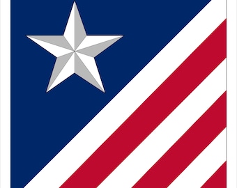 Flag Barn Quilt Pattern: Patriotic Wood Quilt (PDF, SVG)