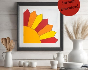 Sun Ray Barn Quilt PDF Pattern Bundle