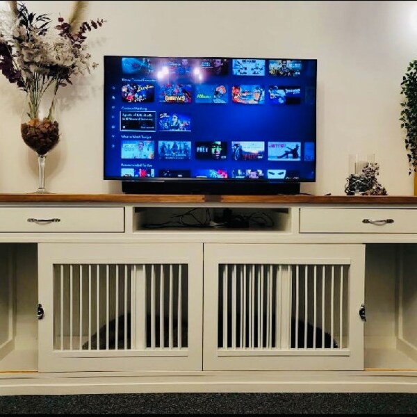 Dog Crate Sideboard Etsy UK