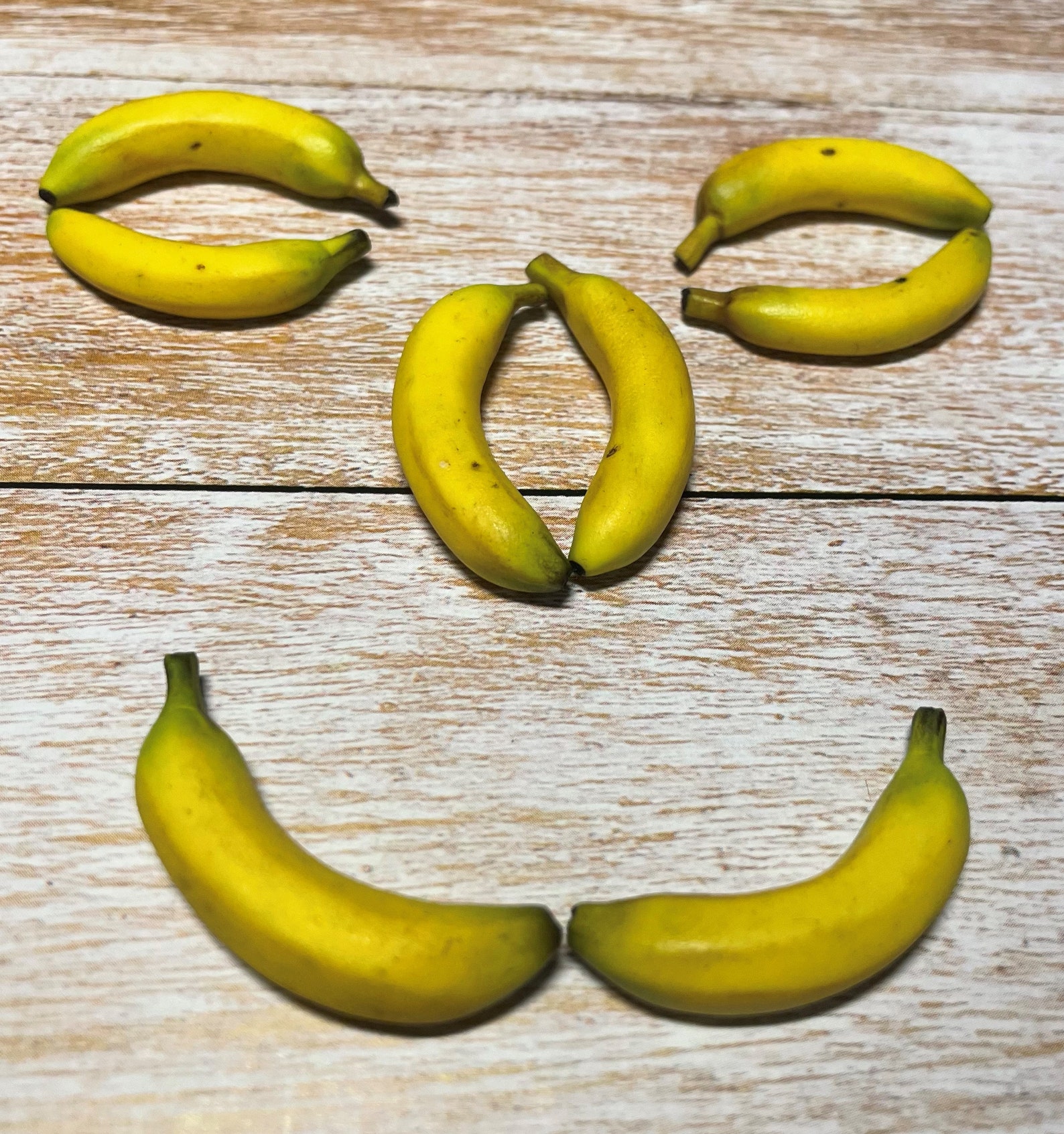 Banana polymer clay Miniature polymer clay Vegetables polymer Etsy