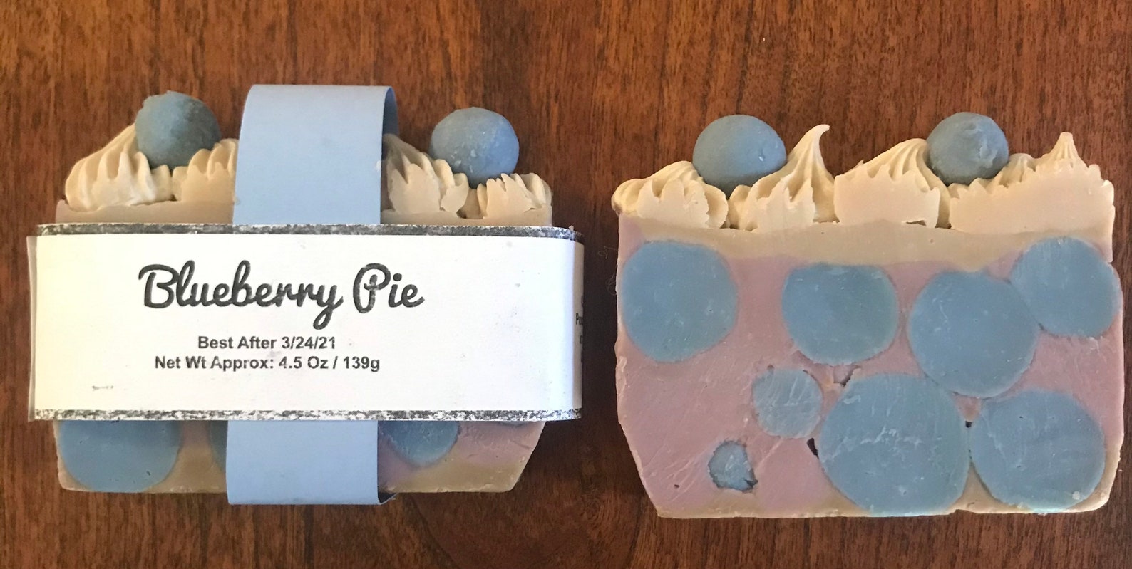 Blueberry Pie Handmade Soap Homemade Soap Artisan Soap Etsy