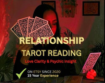 Leitura de Relacionamento | Clareza no Amor e Intuição Psíquica | Leitura de Conexão Emocional | Orientação Intuitiva no Amor