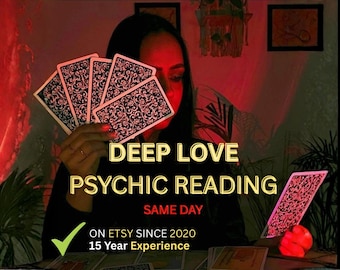 Leitura de Amor no Mesmo Dia, Leitura Psíquica de Amor, Leitura de Relacionamento, Leitura Telepática, Leitura de Tarot do Amor, Orientação Amorosa Detalhada