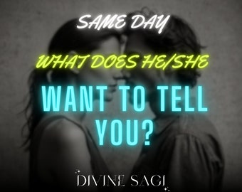 What Does He/She Want To Tell You ? Psychic Love Reading - Same Day Tarot Reading - Telepathic Love Tarot Reading