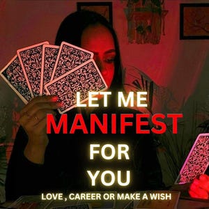 Permíteme manifestar para ti, tu deseo es mi intención, trabajo energético personalizado.