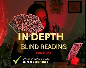 Blind Psychic Reading, Psychic Reading, Same Day Spiritual Advices, Accurate Love Reading, Tarot Cards Reading, Blind Tarot Reading