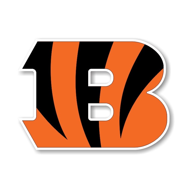 Cincinnati Bengals B Decal Etsy