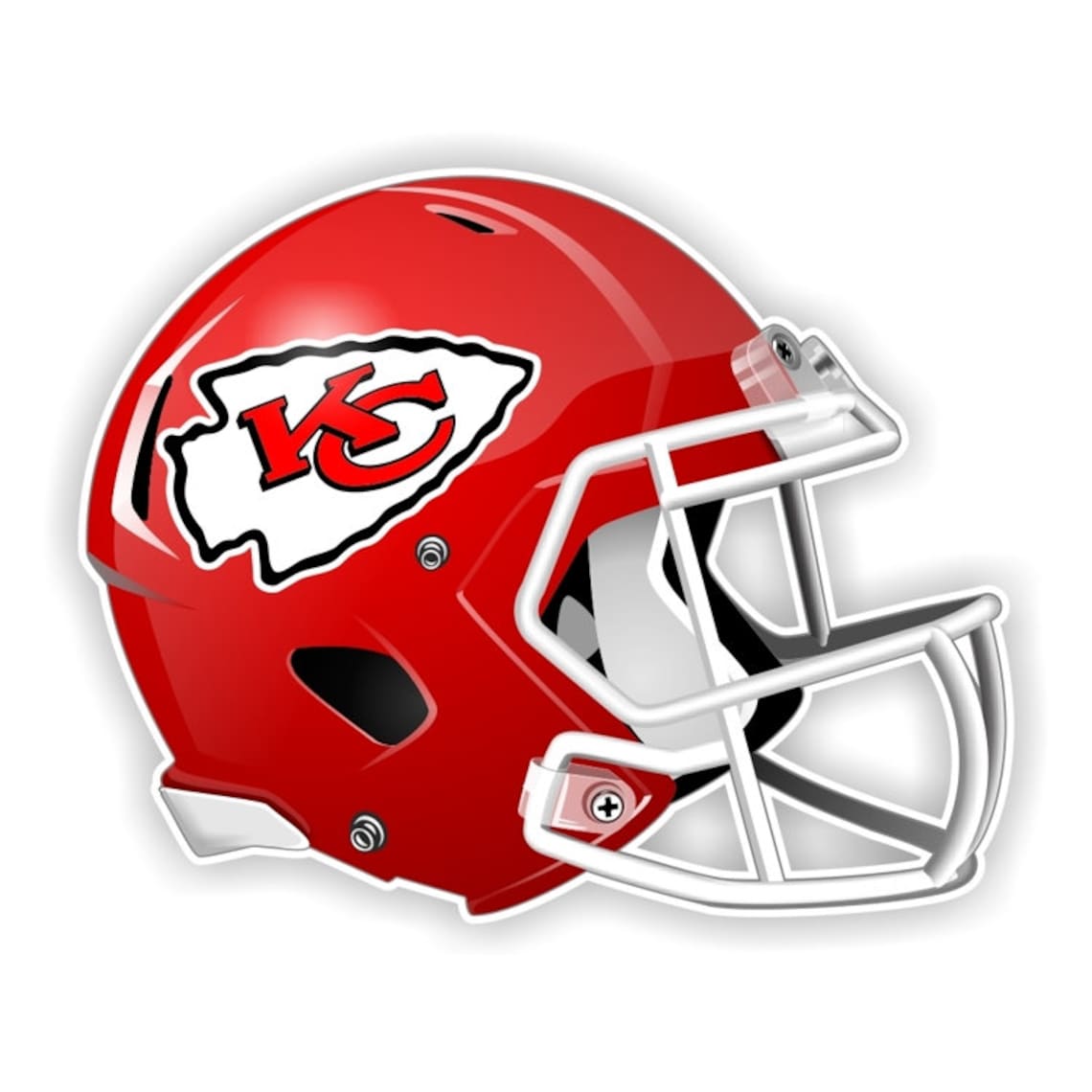 Kansas City Chiefs Helmet Decals