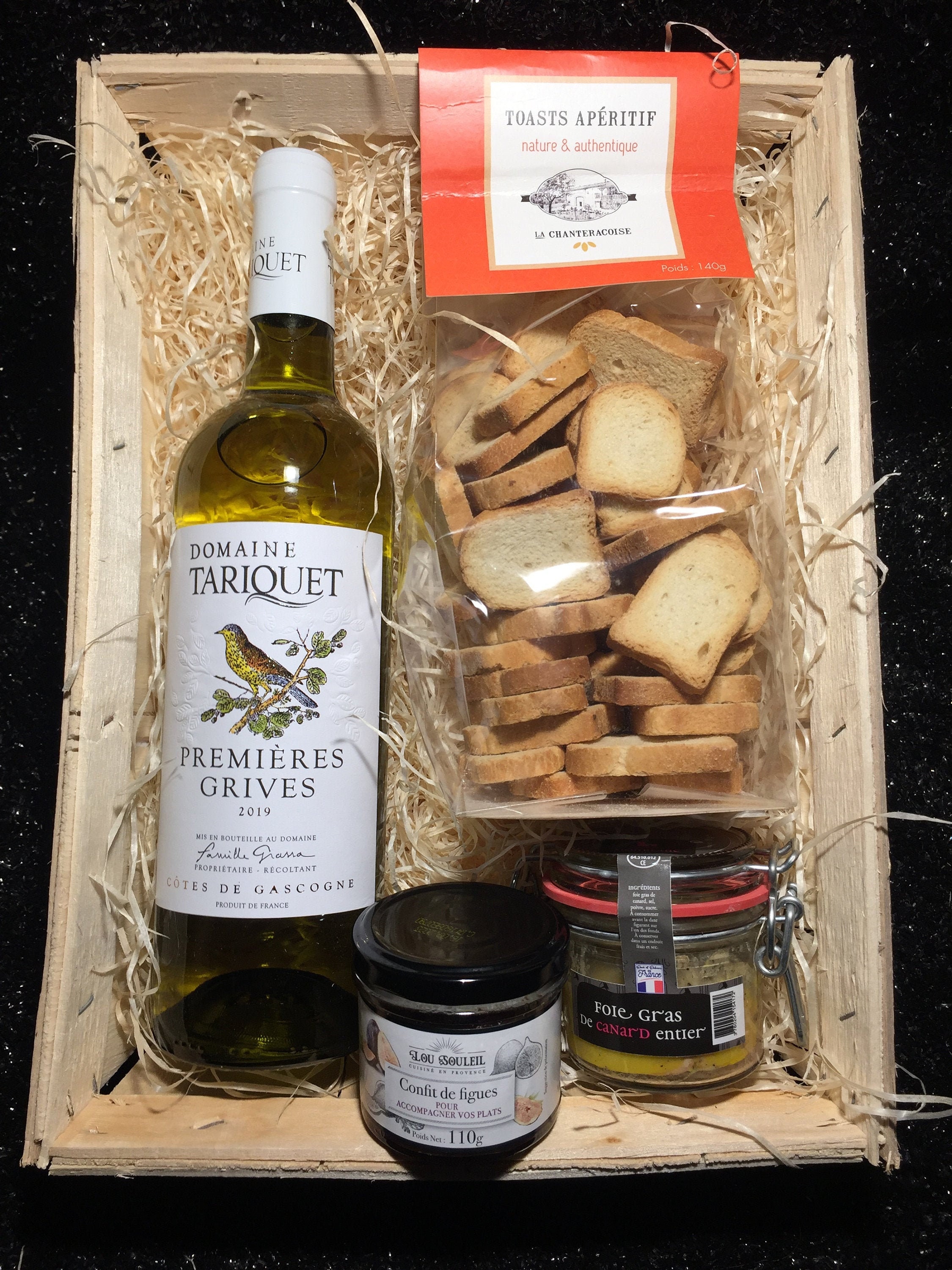 Panier Gourmand Autour Du Foie Gras | Corbeille de 2.00Kg