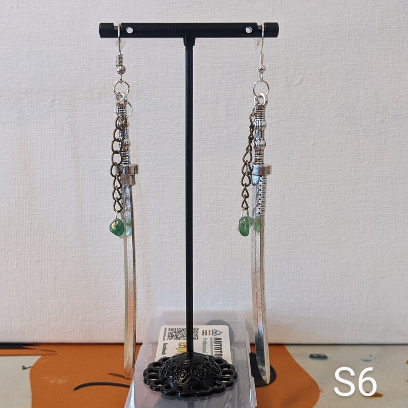 Sword Dangle Earrings