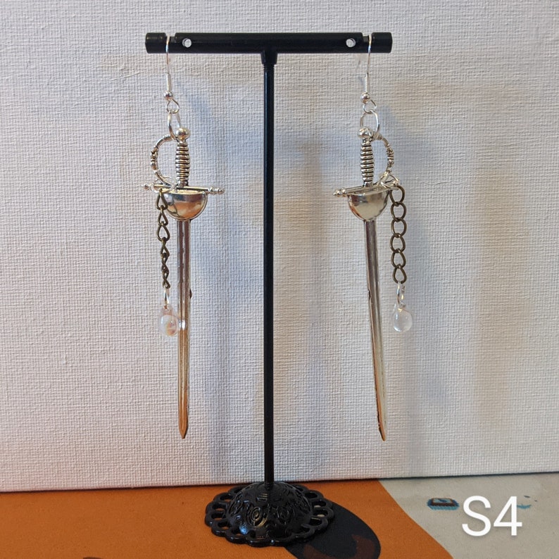 Sword Dangle Earrings