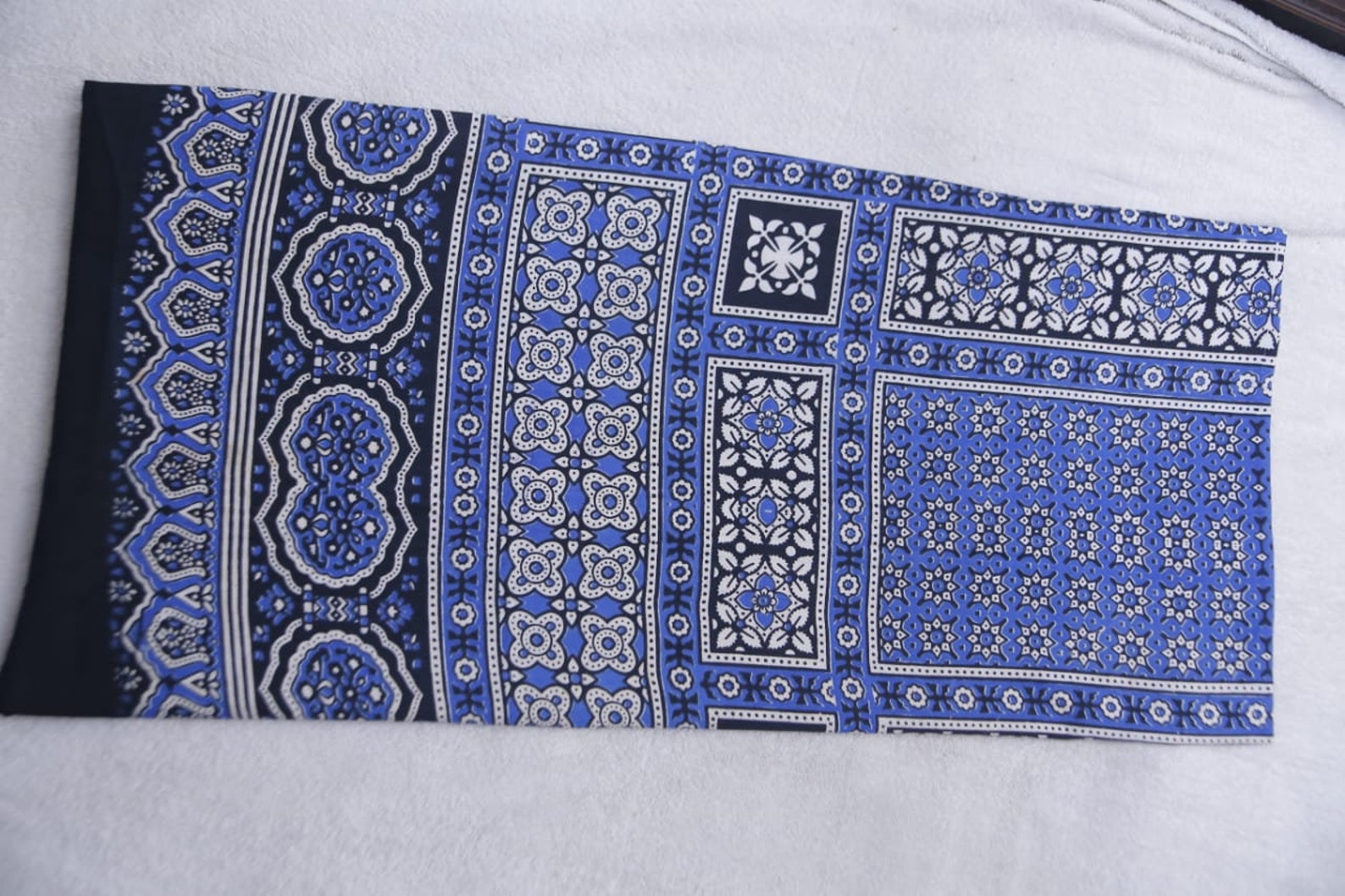 ajrak shawl handmade