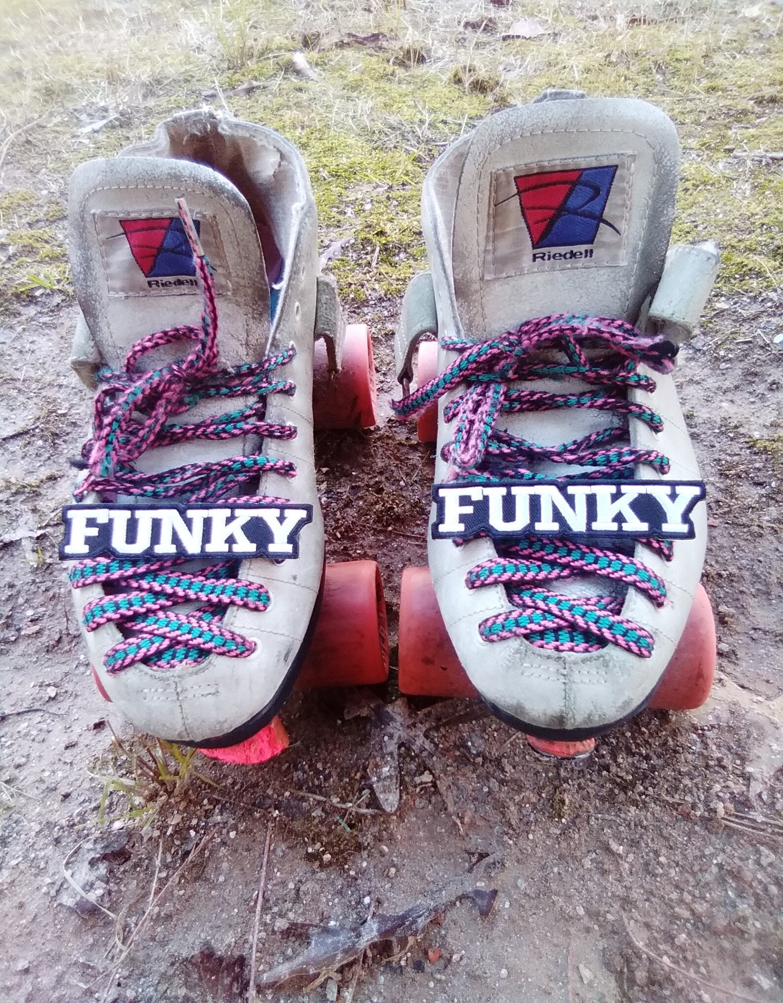 Roller Skate Patch on laces Etsy