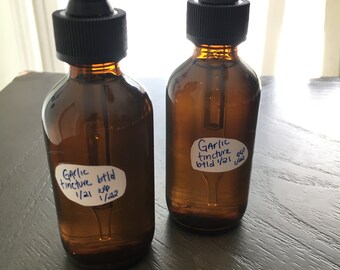 Knoflook Tinctuur Etsy