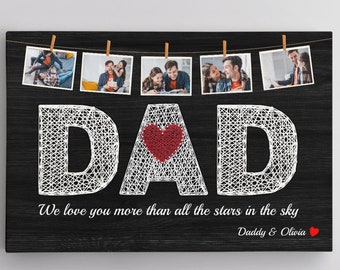 Fathers Day Picture Collage, Gift For Dad #1 Dad Personalized Fathers Day Gift, Dad Gift, Personalized Gifts For Dad, Fathers Day Gift Ideas