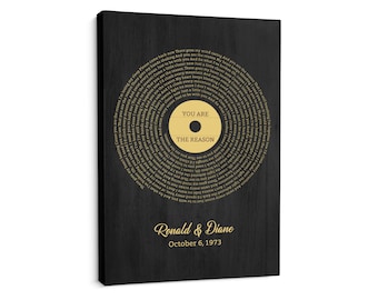 Personalized Your Wedding Song Frame - Sheet Music Love, 10th, 10 Year Anniversary Gifts for Husband, Wife, Couple