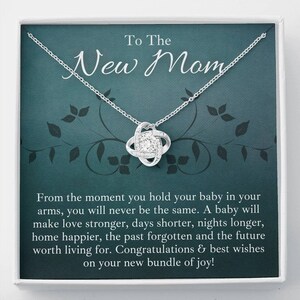 Push Gift For Daughter New Mom Jewelry Initial Necklace Family Members Personalized  Baby Shower New Grandma Gift Push Present For Wife