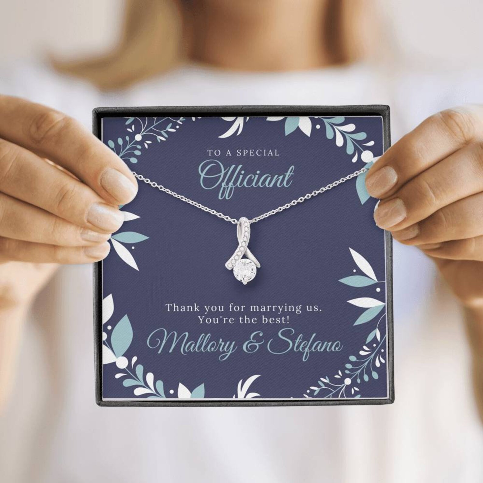 Officiant Gift Personalized Officiant Proposal Pastor Gift | Etsy