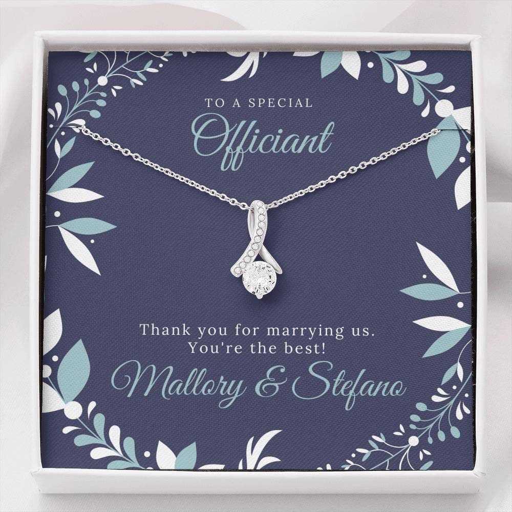 Officiant Gift Personalized Officiant Proposal Pastor Gift Etsy