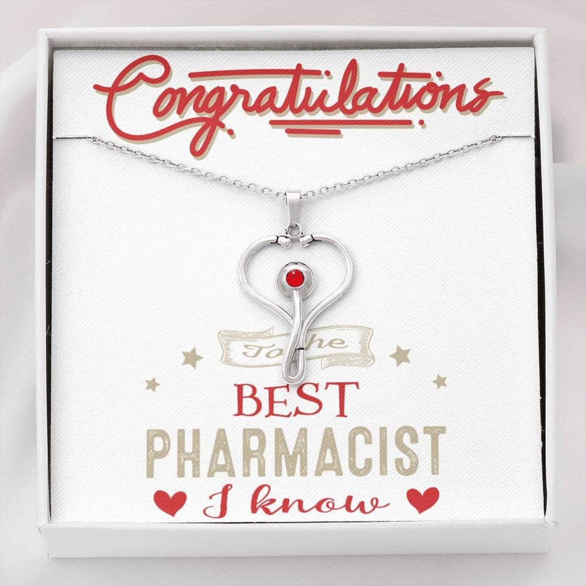 New Pharmacist Gift, Pharmacist Women Necklace, Graduation Gift for