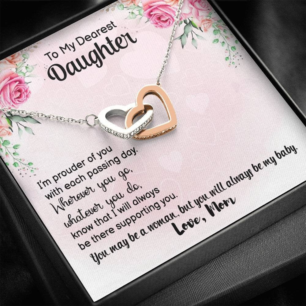 MANVEN Mom and Daughter Necklace Mom Gifts from Daughters, Mother Daughter  Gift Jewelry Birthday for Mom