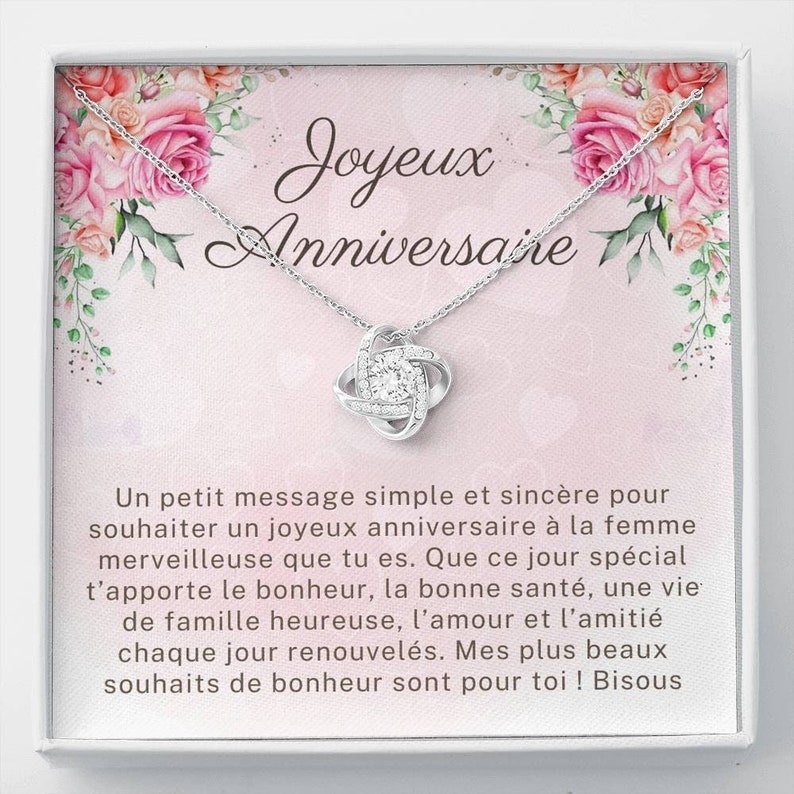 Joyeux Anniversaire Idee Cadeau Anniversaire Femme Cadeaux Etsy
