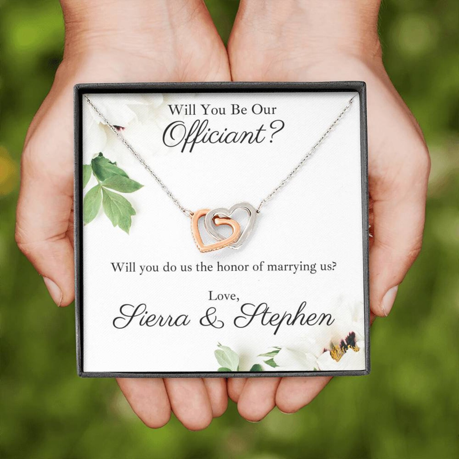 Officiant Proposal Officiant Gift Ask Wedding Officiant Etsy UK