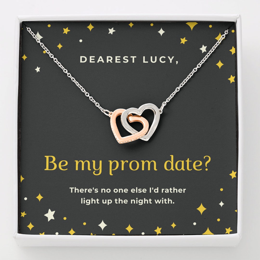 Will You Be My Prom Date Cute Promposal Gifts Prom Asking Etsy