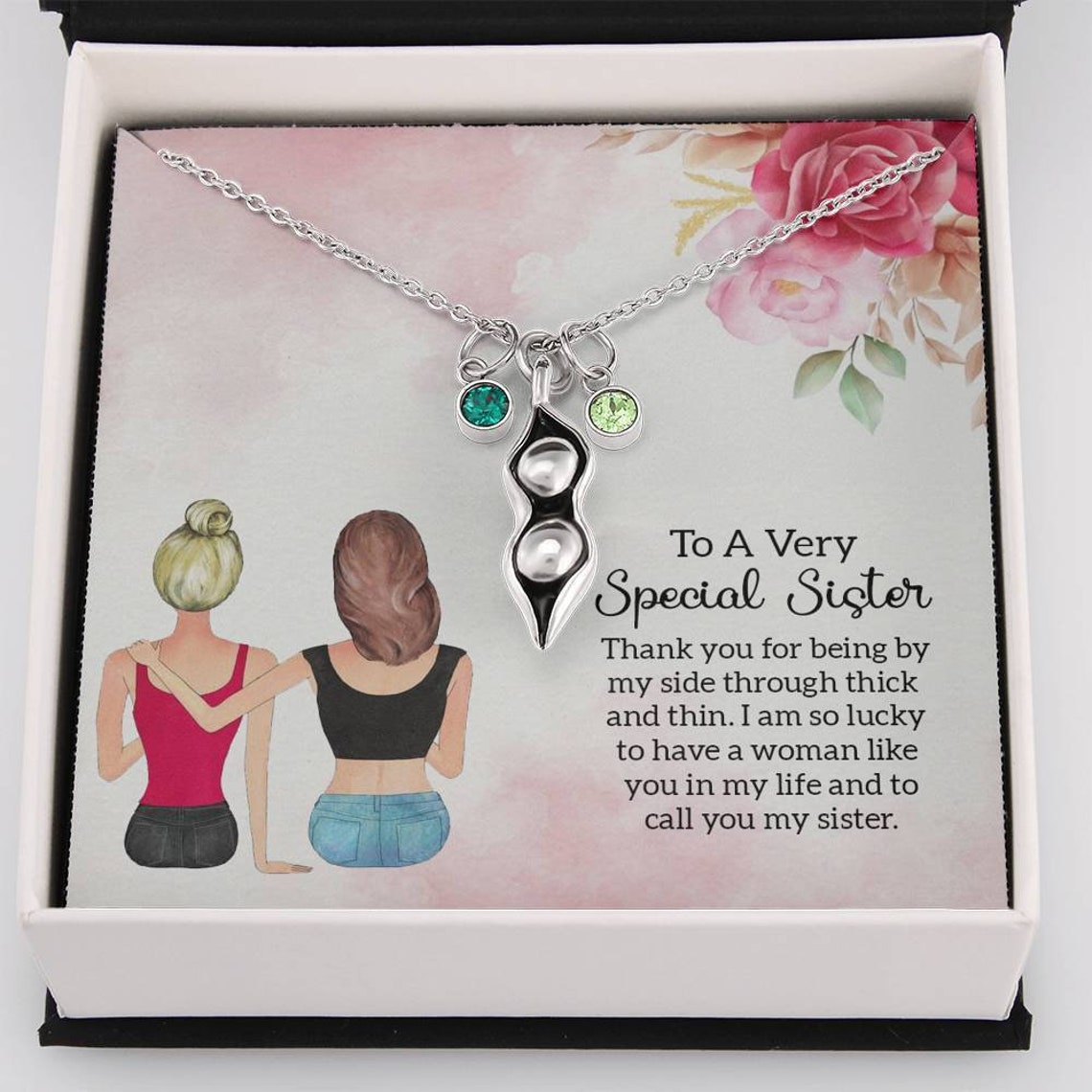 Twin Sister Gift Twin Sister Birthday Gifts Personalized Etsy