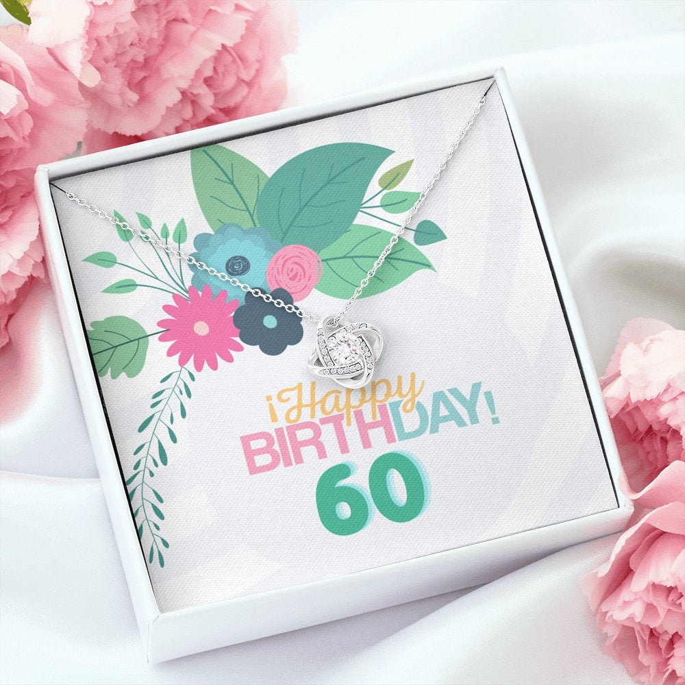 Movdyka Regalo per 60° compleanno in vetro per donne, 60 anni di compleanno  idee regalo per la mamma, felice 60° e favoloso amore cuore targa regalo