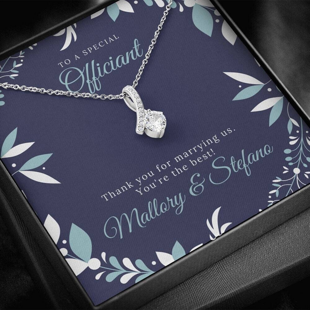 Officiant Gift, Personalized Officiant Proposal, Pastor Gift