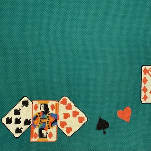 Design della tovaglia del mazzo di carte
